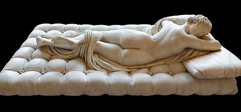 Immagine Scultura Ermafrodito Dormiente